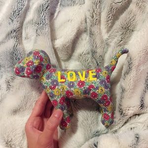 PINK Victoria’s Secret decorative dog 🐶💕